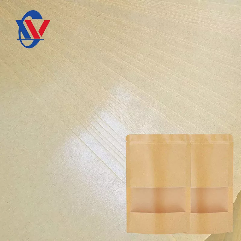 Papier kraft jaune laminé